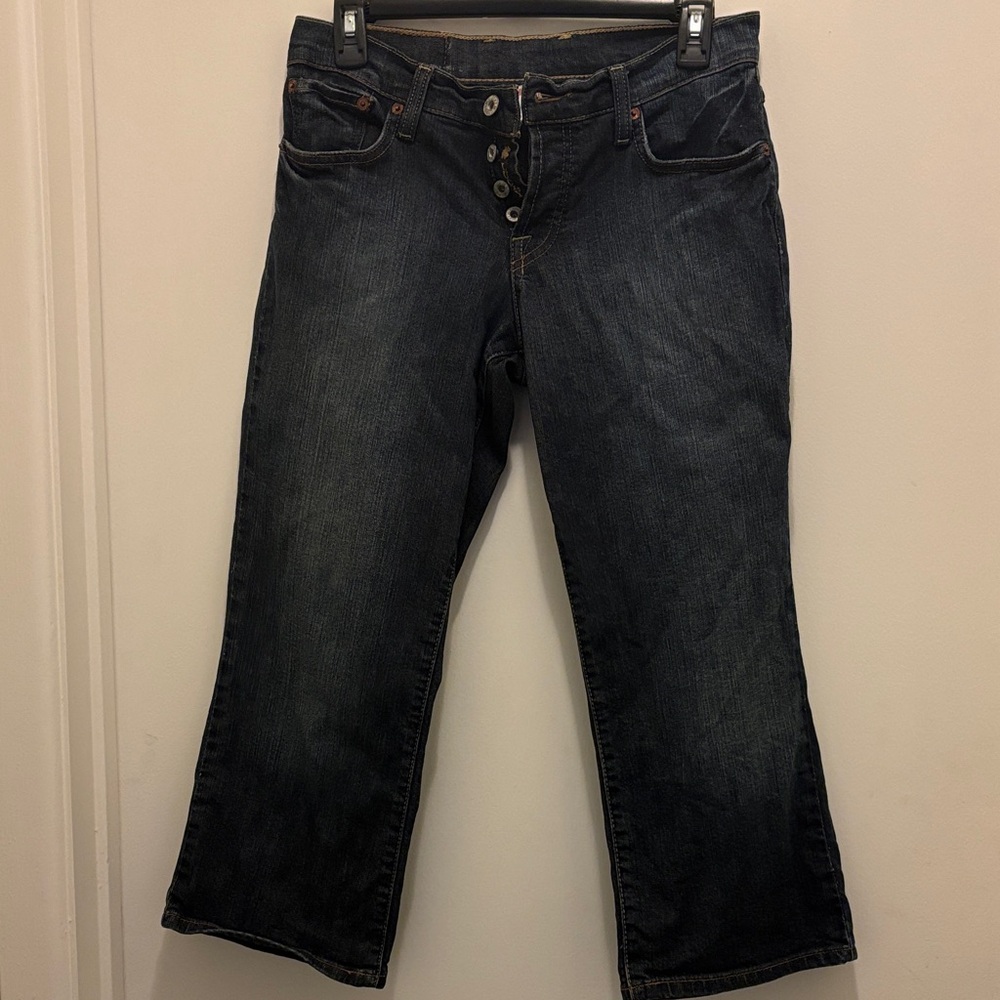 Lucky Brand Midnight Blue Ankle Jeans